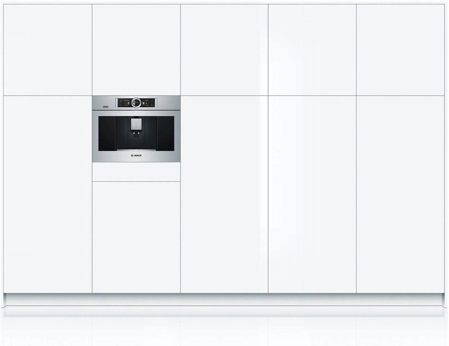 BOSCH BCM8450UC Bcm8450uc Built-in Fully Automatic Coffee Machine Stainless Steel