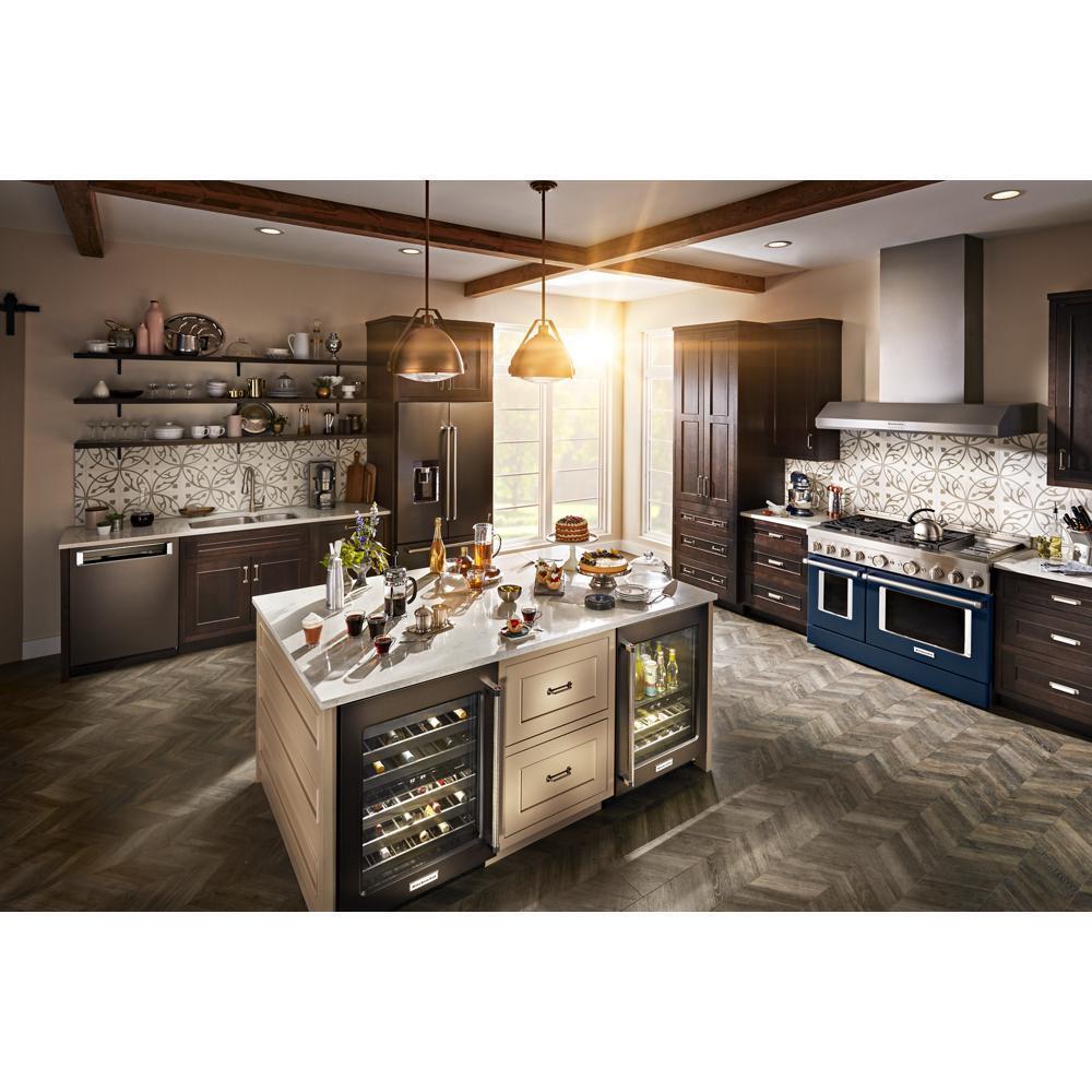 KITCHENAID KFGC558JIB Kitchenaid 48'' Smart Commercial-style Gas Range With Griddle - ...