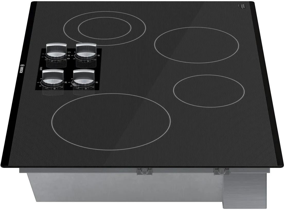 BOSCH NEM5066UC Bosch 30"" Electric Cooktop 500 Series - Black Frameless