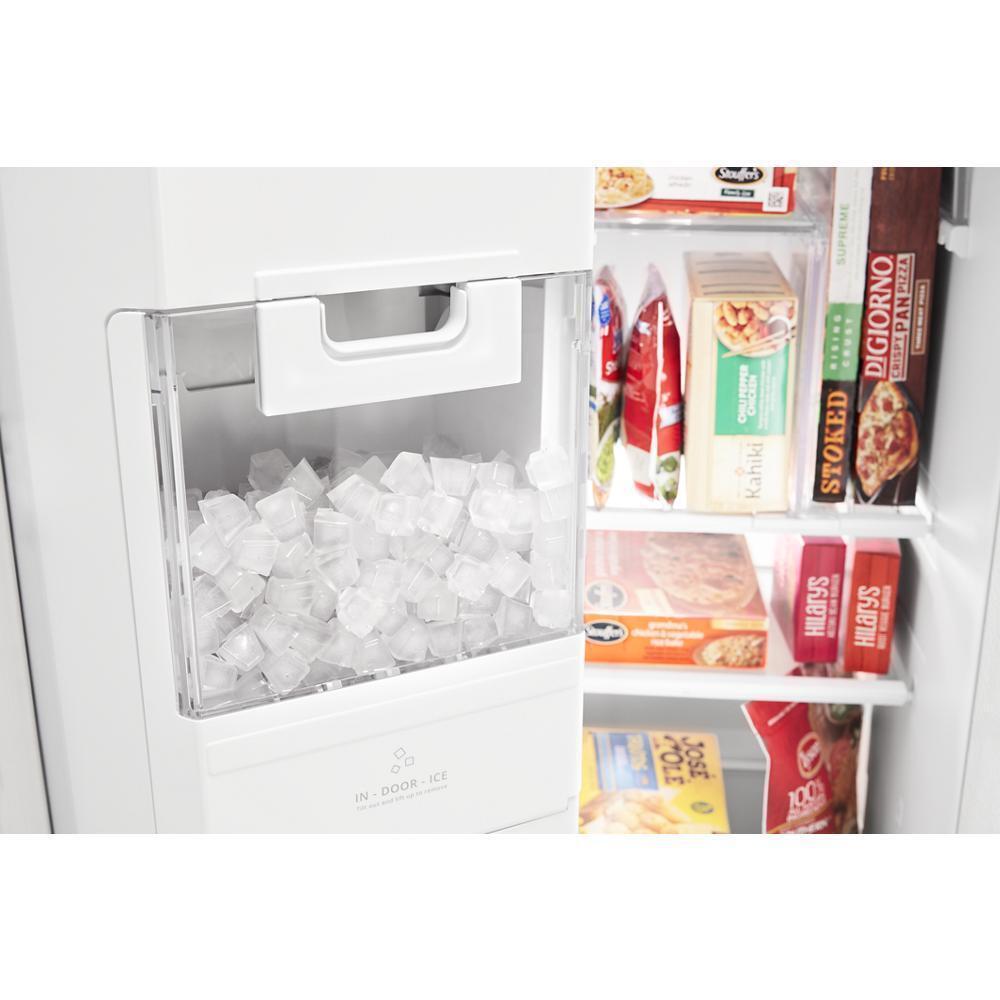 MAYTAG MSS25C4MGW 36-inch Wide Side-by-side Refrigerator With Exterior Ice and Water ...