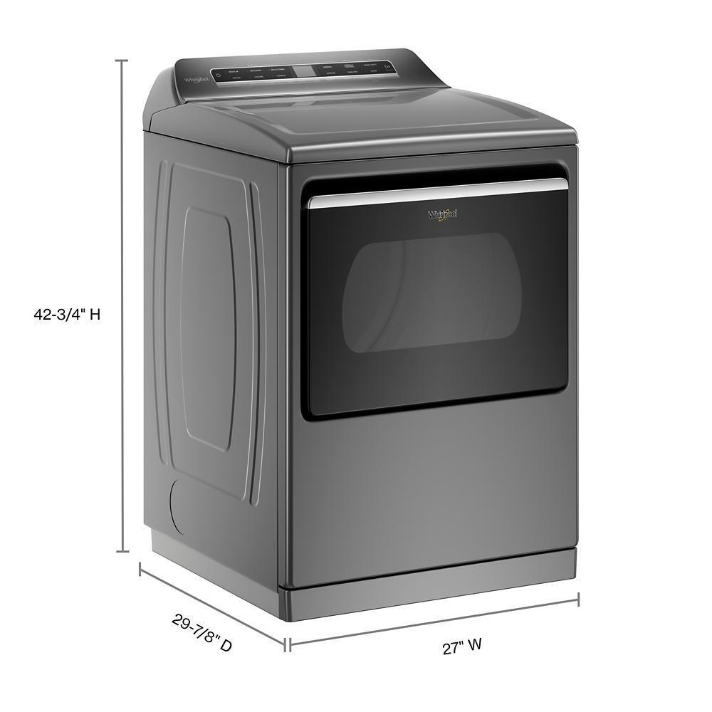 WHIRLPOOL WGD8127LC 7.4 Cu. Ft. Top Load Gas Dryer With Advanced Moisture Sensing
