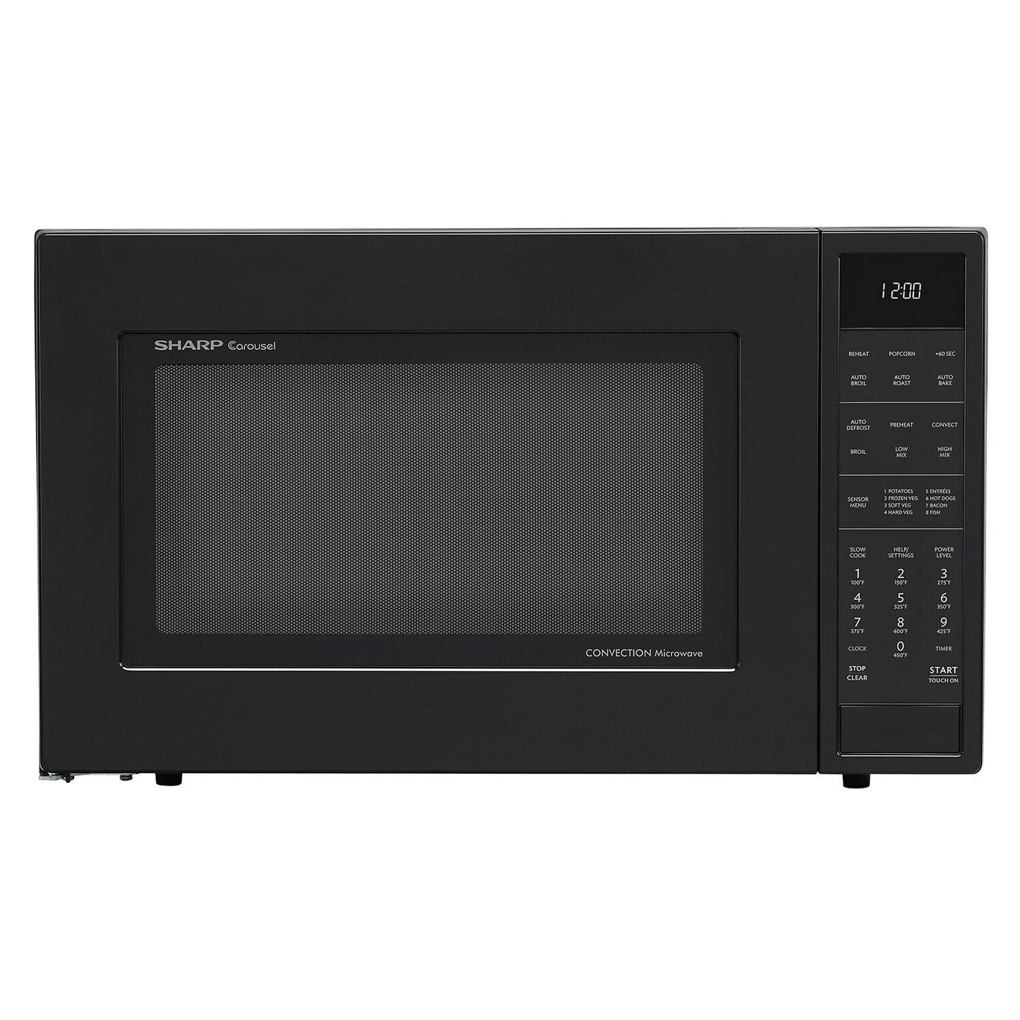SHARP SMC1585BB Sharp Carousel Countertop Convection + Microwave Oven 1.5 Cu. Ft. 9...