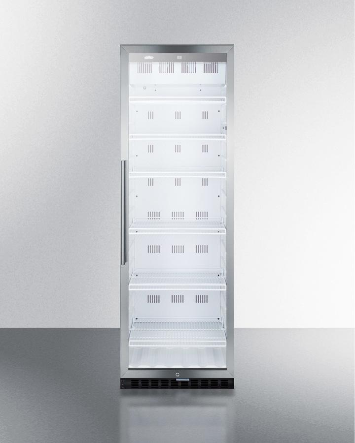 SUMMIT SCR1400WCSS Commercial Beverage Merchandiser With 14.5 CU.FT. Capacity, DIGITAL...