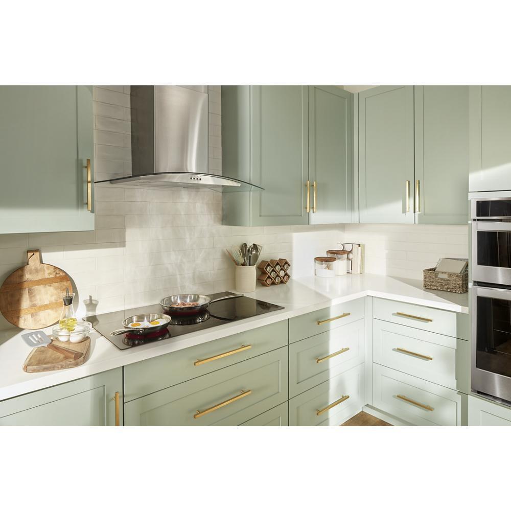 WHIRLPOOL WVI51UC0LS Whirlpool 30"" Curved Glass Island Mount Range Hood