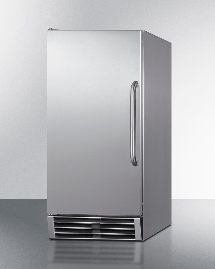 SUMMIT BIM47OS Summit Built-in Outdoor 50 Lb. Clear Icemaker