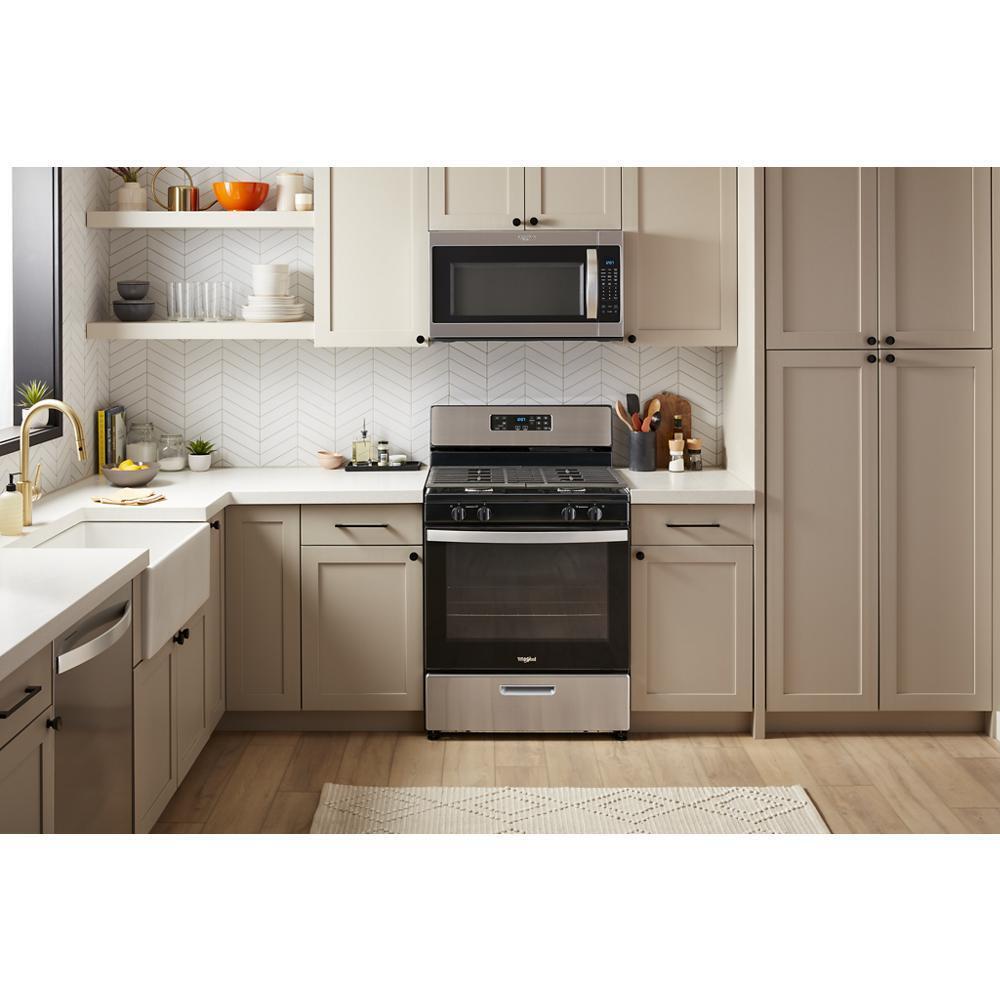 WHIRLPOOL WFG320M0MS Whirlpool 5.1 Cu. Ft. Freestanding Gas Range With Broiler Drawer