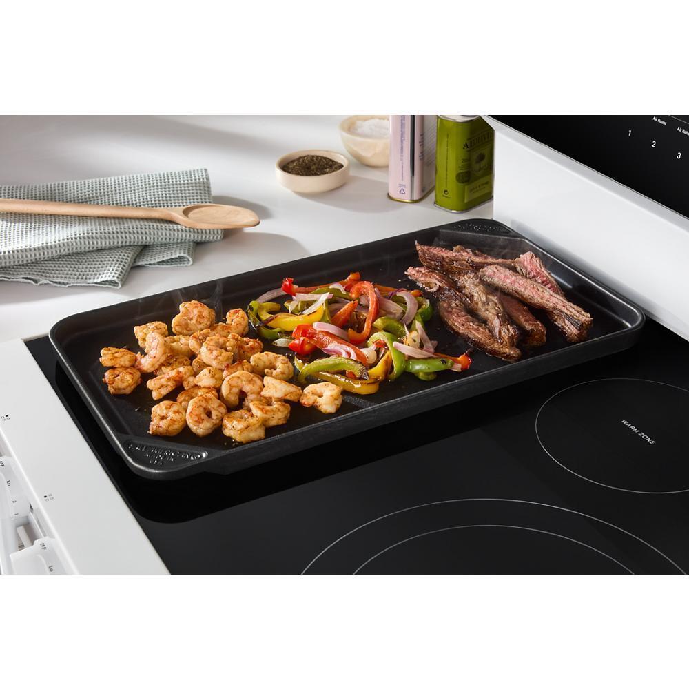 WHIRLPOOL WFES7530RW 30-inch Smart Electric Range With Air Cooking Technology, WIPECLEAN...