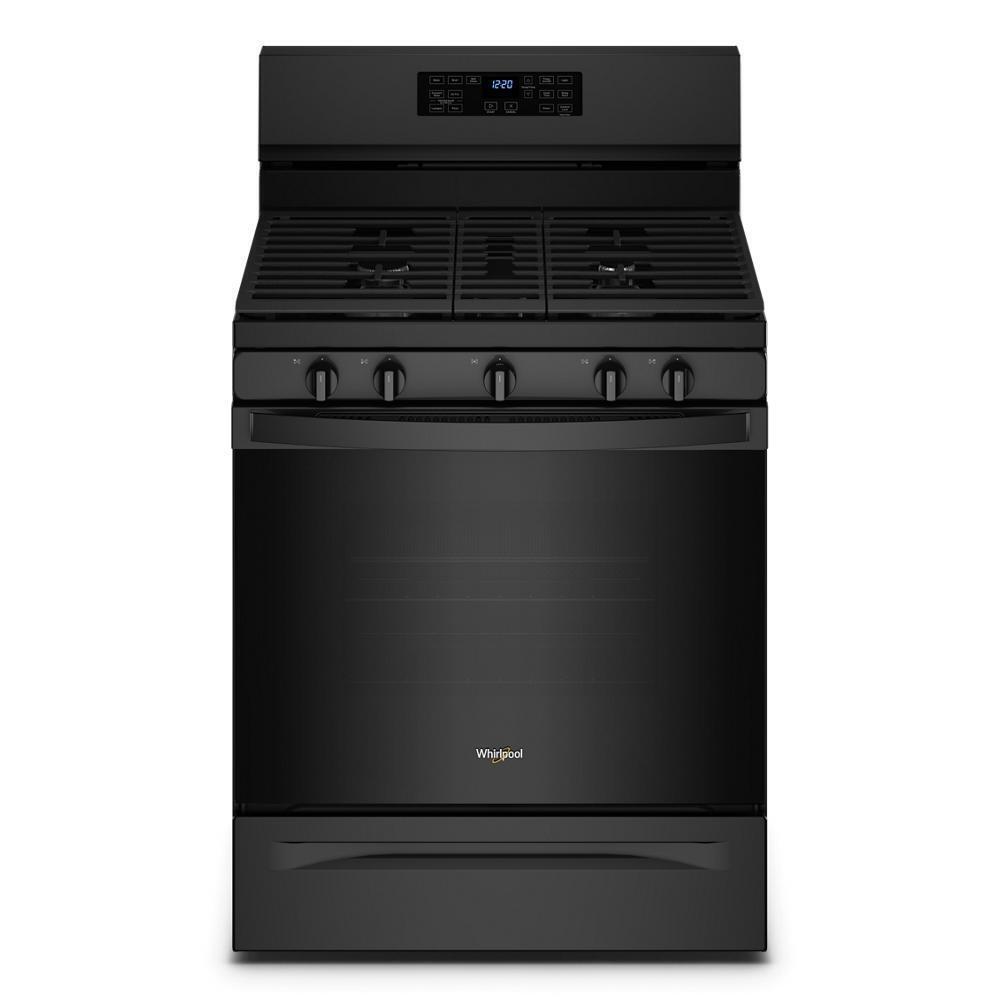 WHIRLPOOL WFG550S0LB 5.0 Cu. Ft. Whirlpool Gas 5-in-1 Air Fry Oven