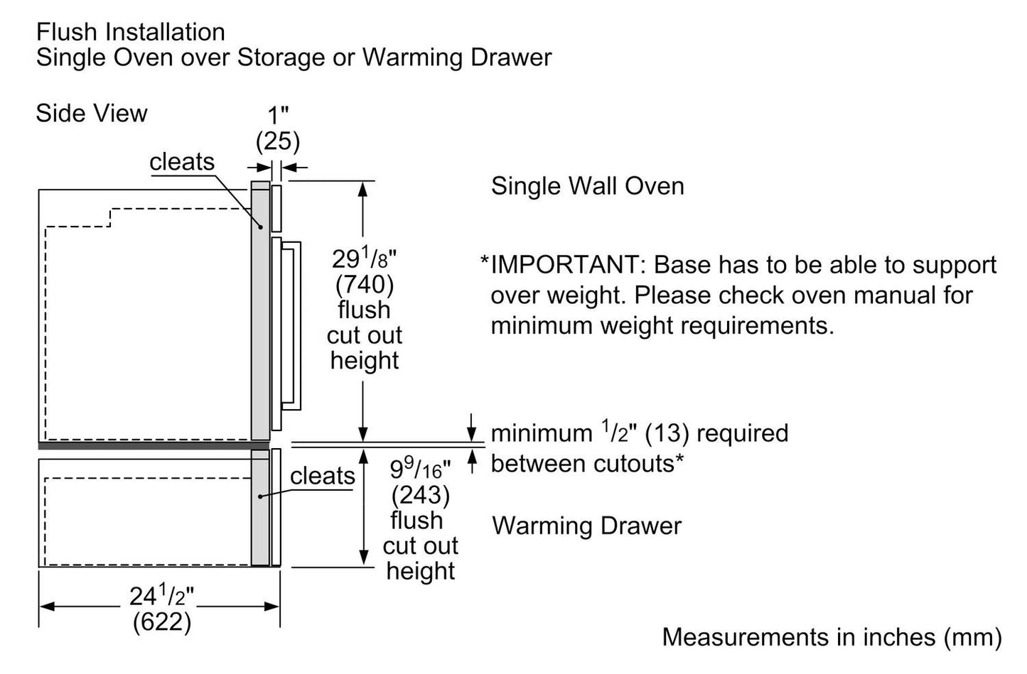 BOSCH HBL5455RUC 500 Series Single Wall Oven 30"" Right Sideopening Door, Stainless S...