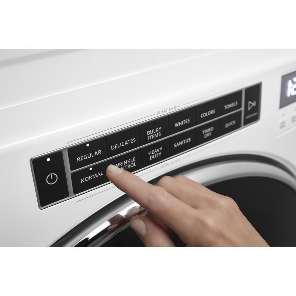 WHIRLPOOL WGD8620HW Whirlpool 7.4 CU.FT Front Load Gas Dryer With Intiutitive Touch ...