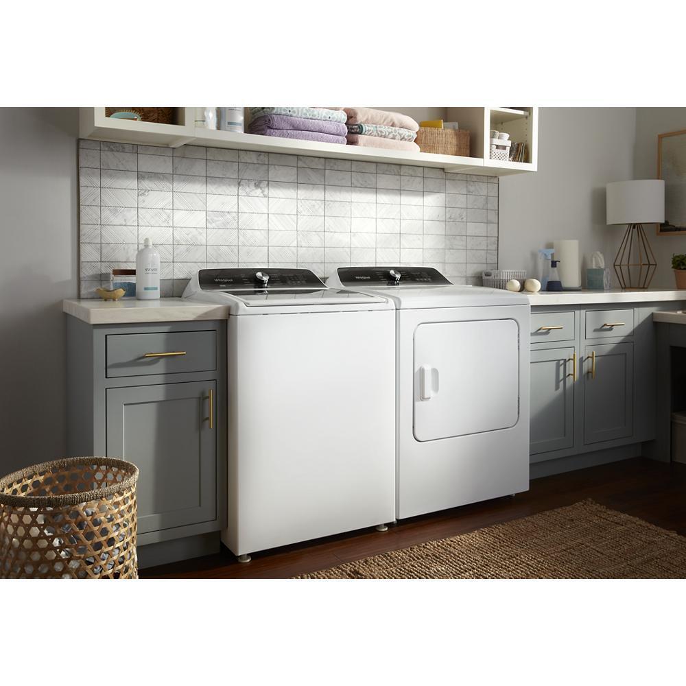 WHIRLPOOL WGD5050LW Whirlpool 7.0 Cu. Ft. Top Load Gas Moisture Sensing Dryer With Steam