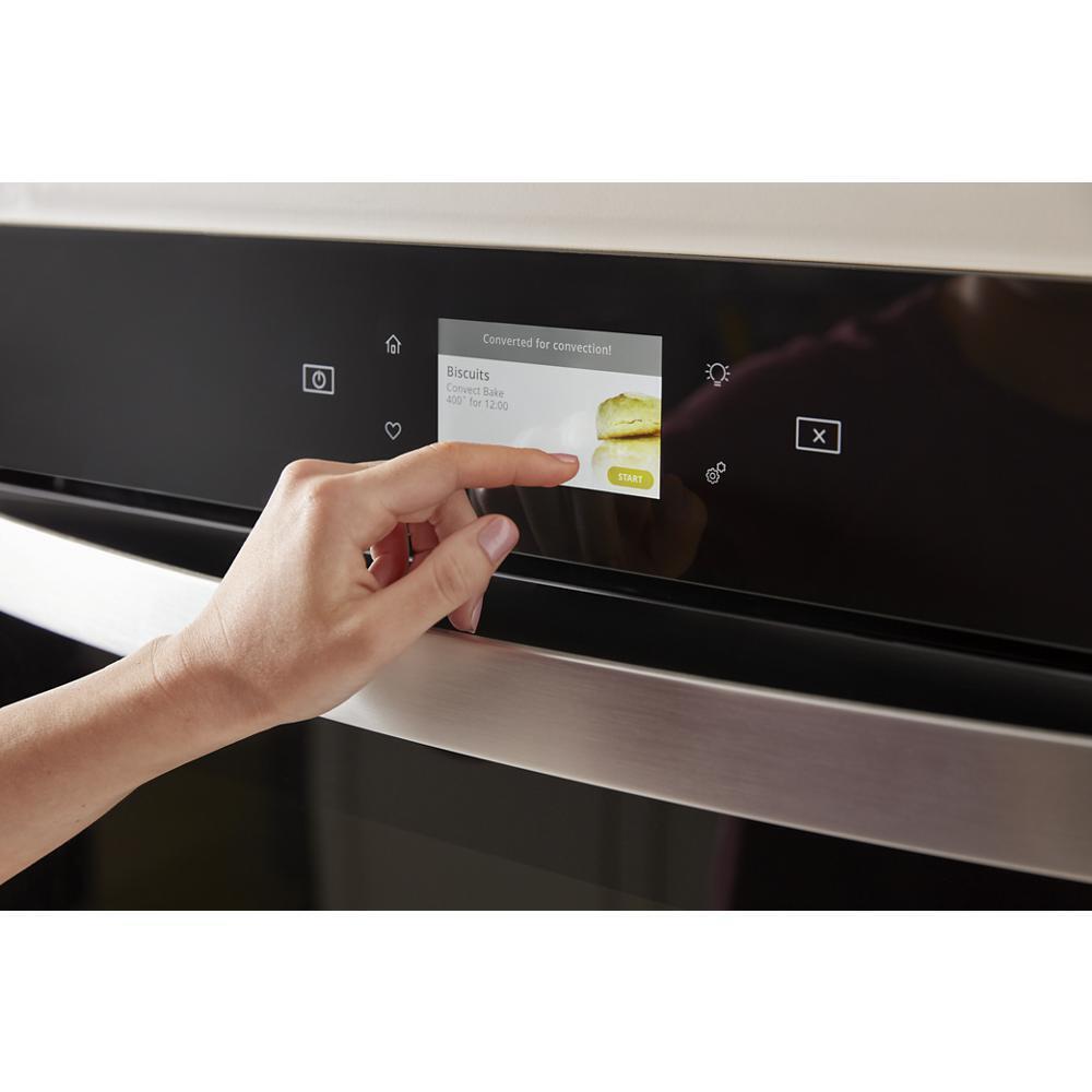 WHIRLPOOL WOEC7030PV Whirlpool 5.0 Cu. Ft. Wall Oven Microwave Combo With Air Fry