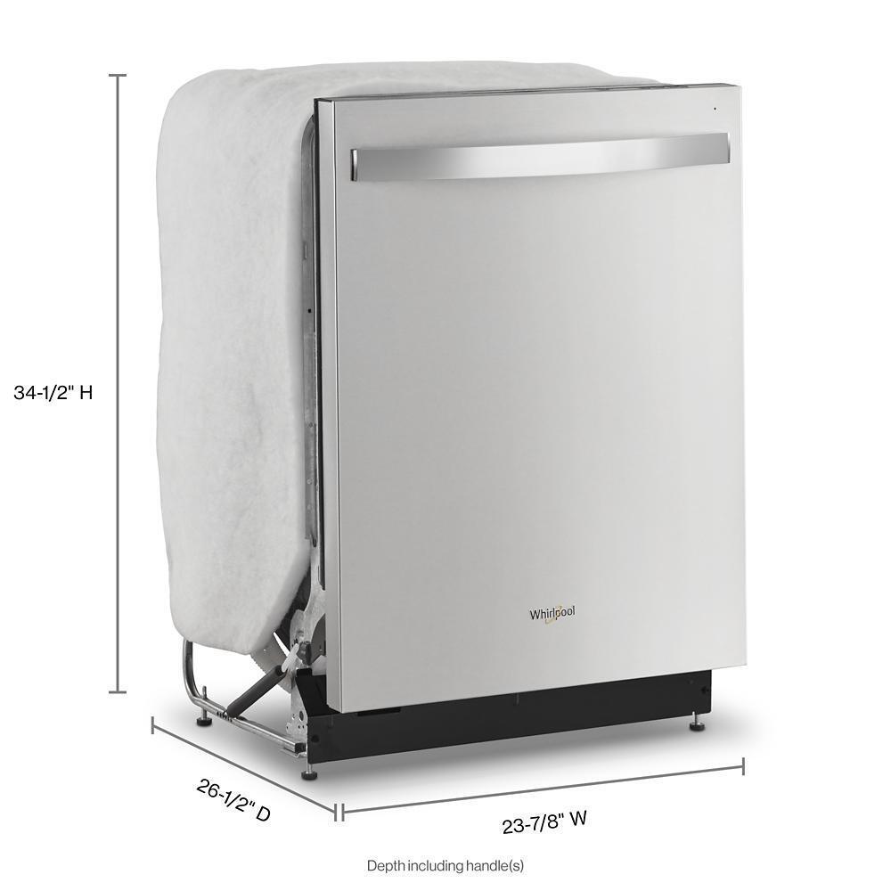 WHIRLPOOL WDT730HAMZ Whirlpool 51 Dba Quiet Dishwasher With 3rd Rack
