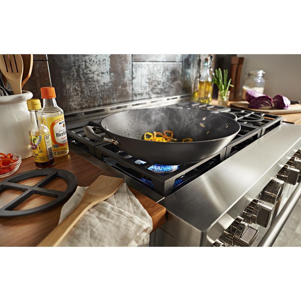 KITCHENAID KFGC506JIB Kitchenaid 36'' Smart Commercial-style Gas Range With 6 Burners ...