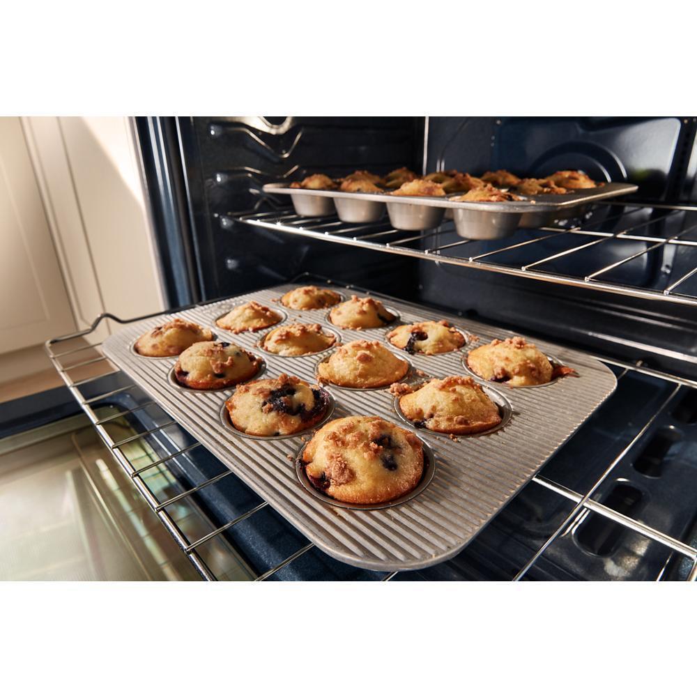 WHIRLPOOL WFGS5030RZ 30-inch Gas Range With Air Fry and Air Baking, Self Cleaning, RAPID...
