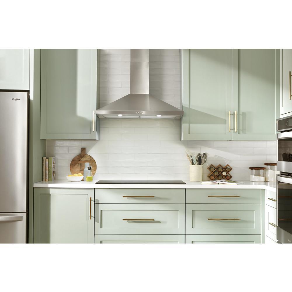 WHIRLPOOL WVW53UC6LS Whirlpool 36"" Chimney Wall Mount Range Hood