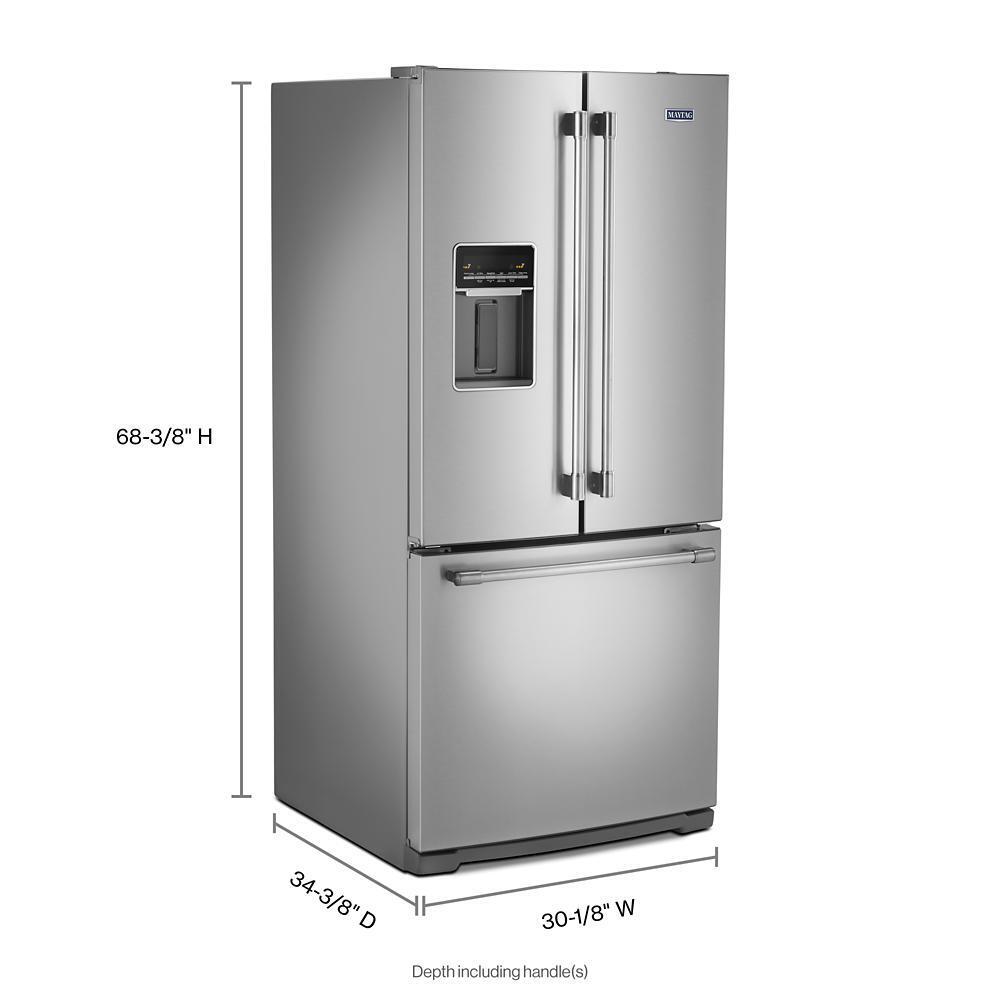 MAYTAG MFW2055FRZ 30-inch Wide French Door Refrigerator With Exterior Water DISPENSER...