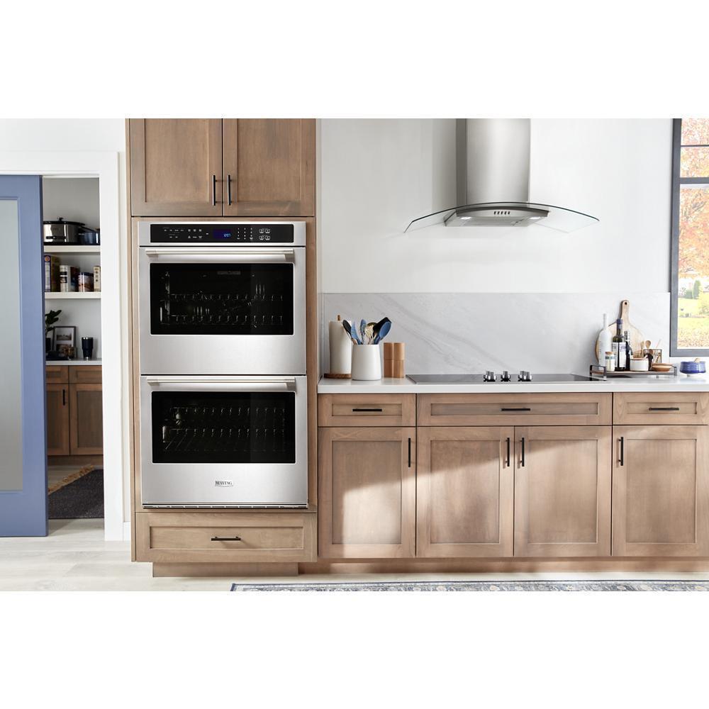 MAYTAG MOED6030LZ Maytag 30-inch Double Wall Oven With Air Fry and Basket - 10 Cu. Ft.