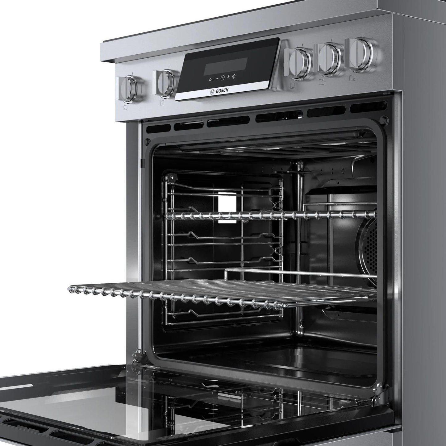 BOSCH HIS8055U 800 Series Induction Freestanding Range 30'' Stainless Steel His8055u