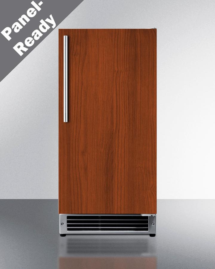 SUMMIT BIM26H32IF 15"" Wide 25 Lb. Drain-free Icemaker, Ada Compliant (panel Not INCLU...