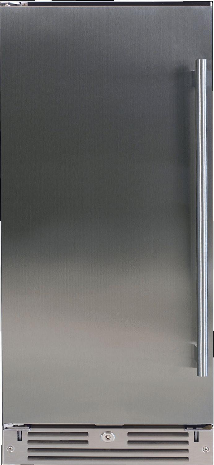XO APPLIANCE XOU15ORSL XO Appliance Outdoor Refrigerator 15"" Solid Ss Lh
