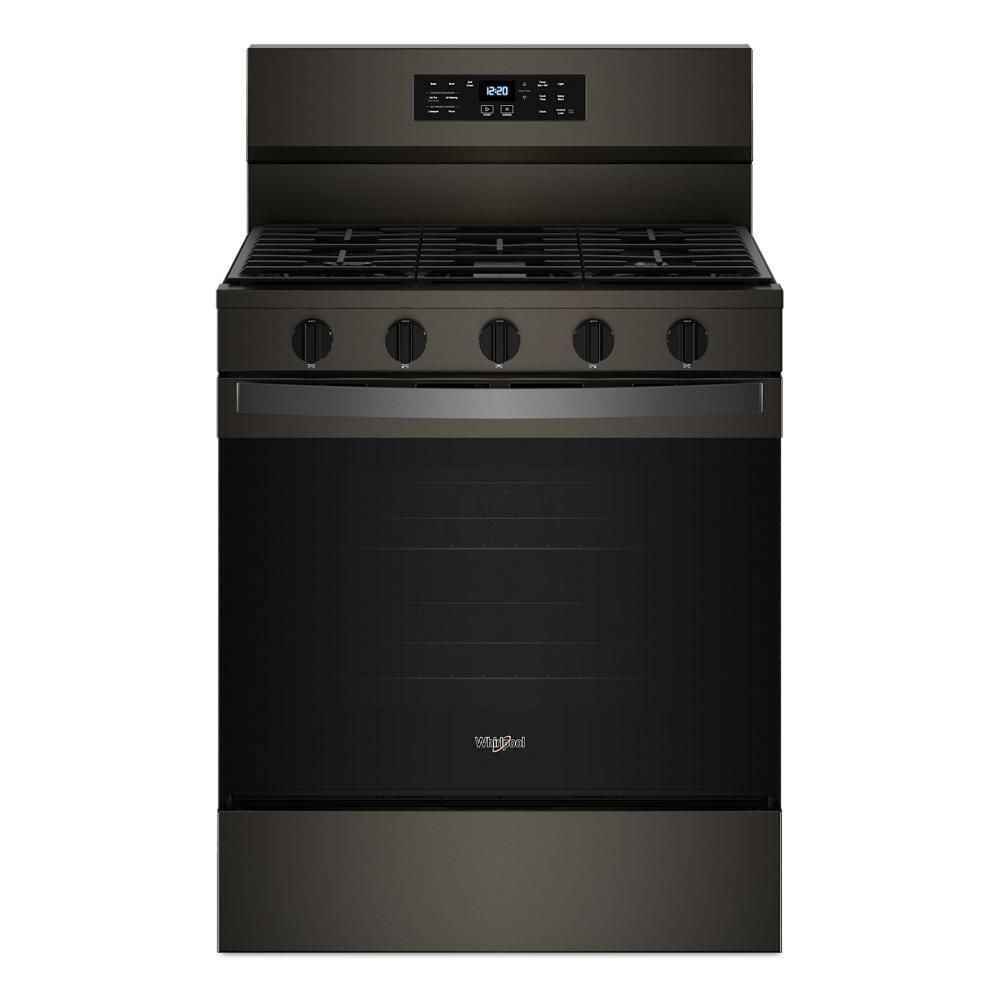WHIRLPOOL WFGS5030RV 30-inch Gas Range With Air Fry and Air Baking, Self Cleaning, RAPID...