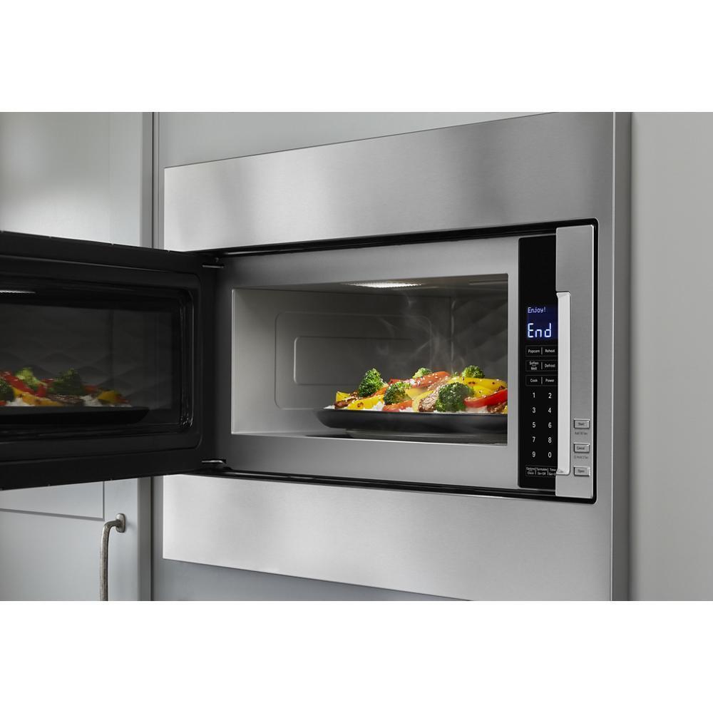 KITCHENAID KMBT5511KSS 1000 Watt Built-in Low Profile Microwave With Standard Trim Kit - S...