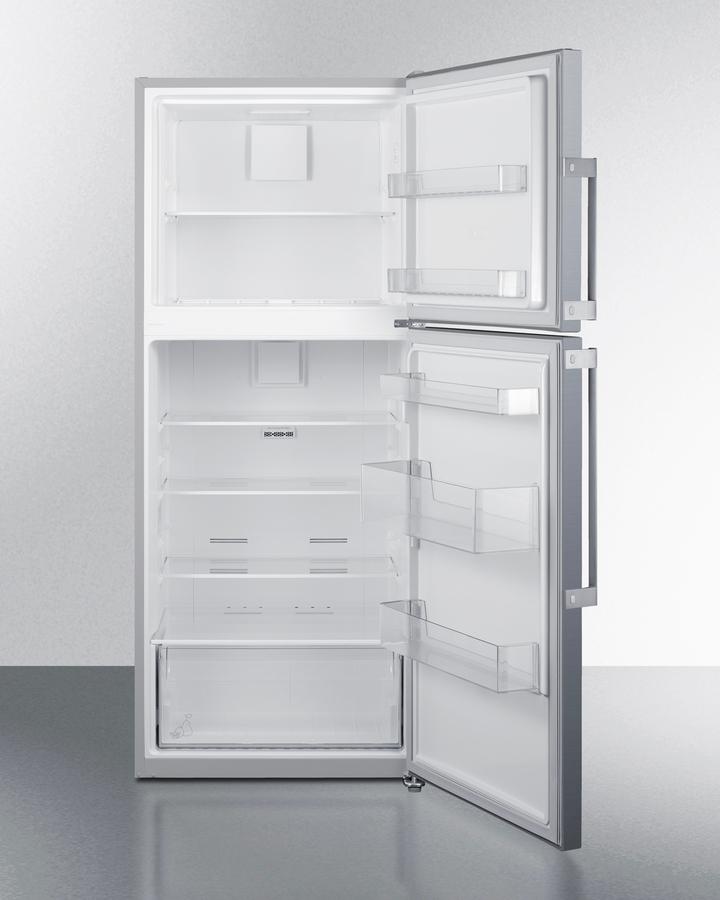 SUMMIT FF1513SS Summit 28"" Wide Top Mount Refrigerator-freezer