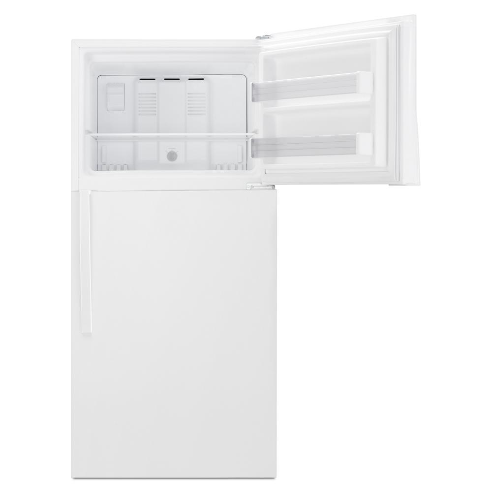 WHIRLPOOL WRT519SZDW White Whirlpool 30"" Wide Top-freezer Refrigerator With LED INTER...