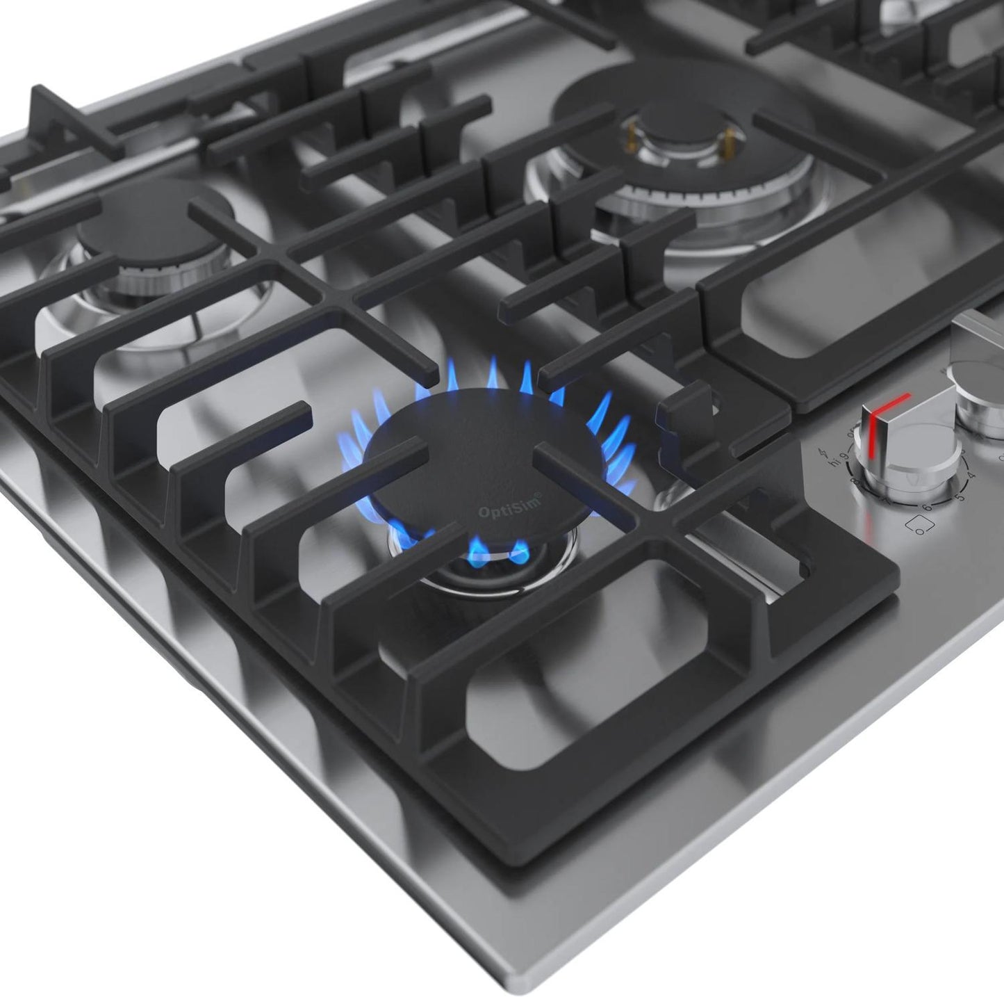 BOSCH NGM8059UC Bosch 800 Series Gas Cooktop 30"" Stainless Steel Ngm8059uc