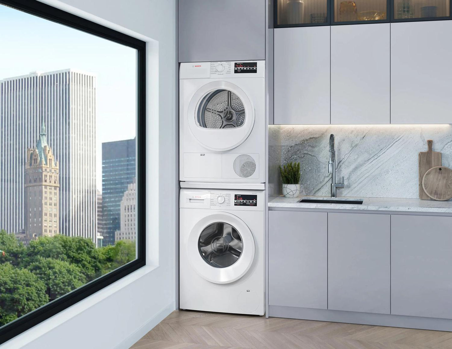BOSCH WPA12100UC Bosch 300 Series Compact Condensation Dryer