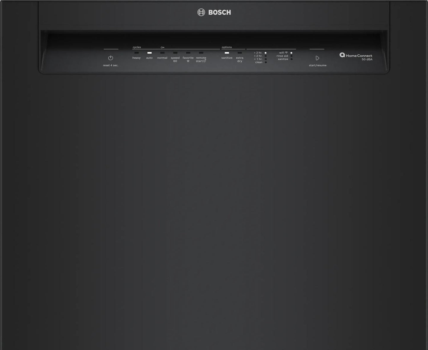 BOSCH SHE3AEM6N Bosch 100 Series Dishwasher 24"" Black