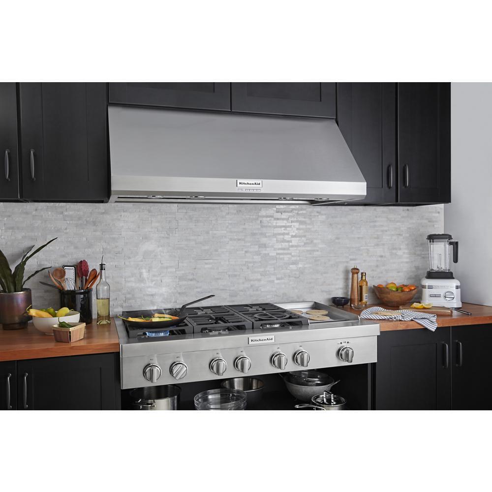 KITCHENAID KCGC558JSS Kitchenaid 48'' 6-burner Commercial-style Gas Rangetop With GRID...