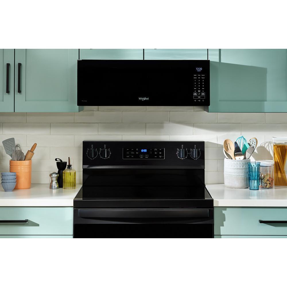 WHIRLPOOL WMML5530RB Whirlpool 1.1 Cu. Ft. Low Profile Microwave Hood Combination