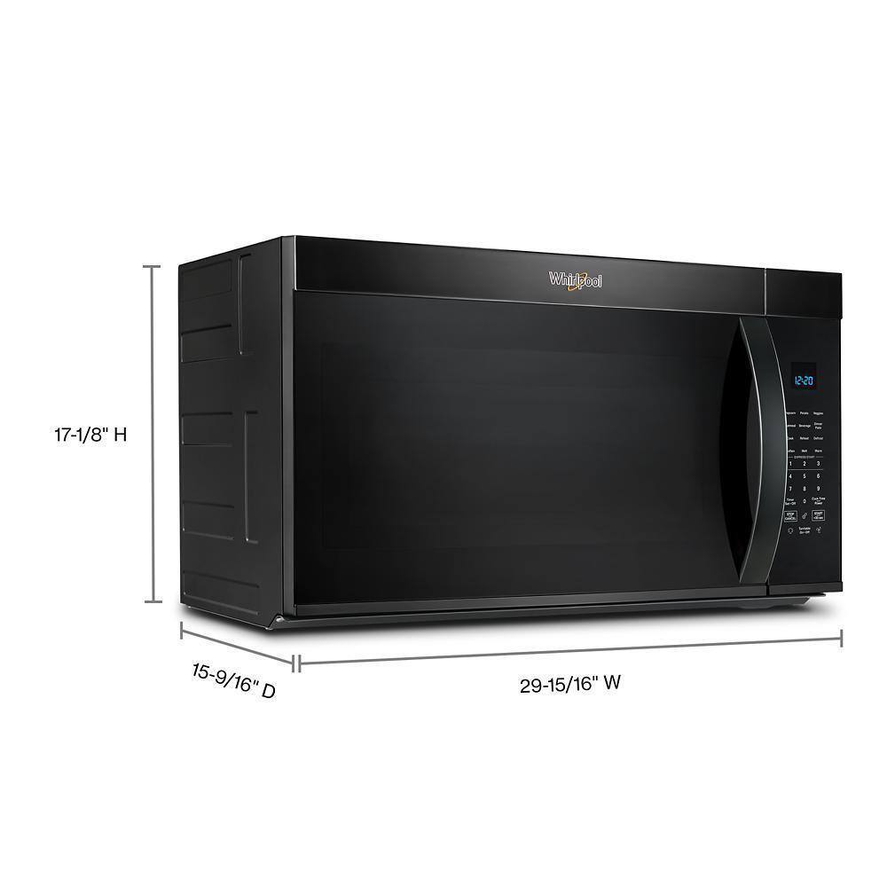 WHIRLPOOL WMMS3330RB 30 W 1.9 Cu. Ft Over the Range Microwave With Sensor Cooking