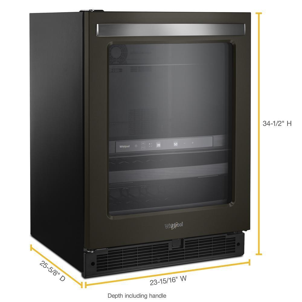 WHIRLPOOL WUB50X24HV Whirlpool 24-inch Wide Undercounter Beverage Center - 5.2 Cu. Ft.