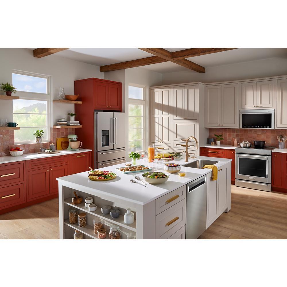 KITCHENAID KRMF536RPS 26.2 Cu. Ft. Multi-door French Door Refrigerator With Platinum INTE...
