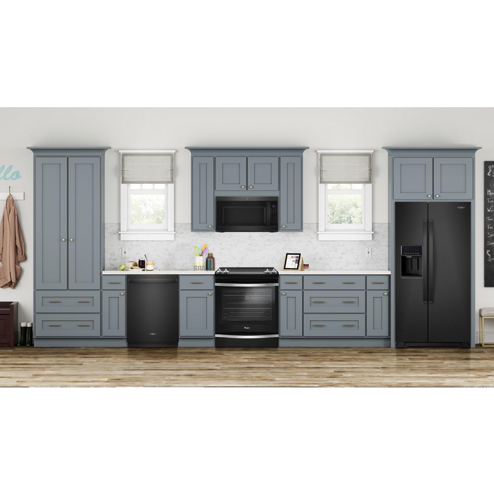 WHIRLPOOL WRS588FIHB Whirlpool 36-inch Wide Side-by-side Refrigerator - 28 Cu. Ft. - ...