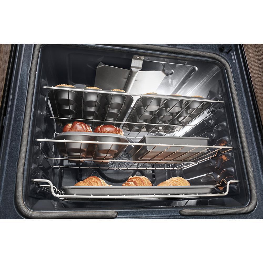 KITCHENAID KFGG500EWH White Kitchenaid 30-inch 5-burner Gas Convection Range
