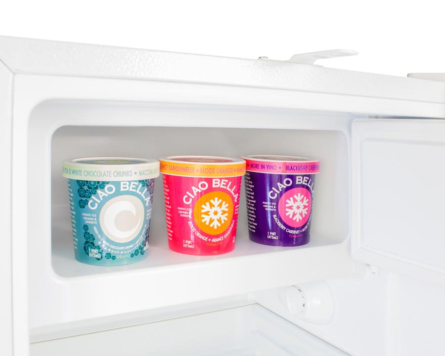 SUMMIT ALRF48CSSHV Summit 20"" Wide Built-in Refrigerator-freezer, Ada Compliant