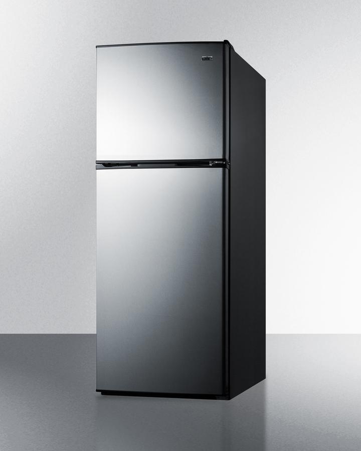 SUMMIT CP972SS Two-door Cycle Defrost Refrigerator-freezer In Slim Width With STAI...