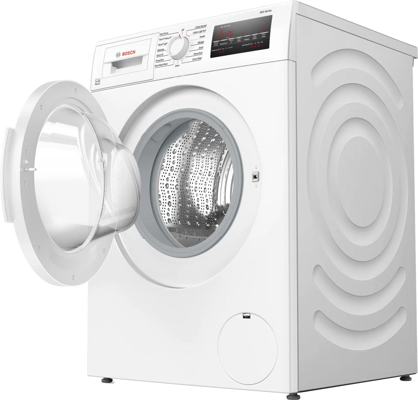 BOSCH WGA12400UC Bosch 300 Series Compact Washer 1400 Rpm