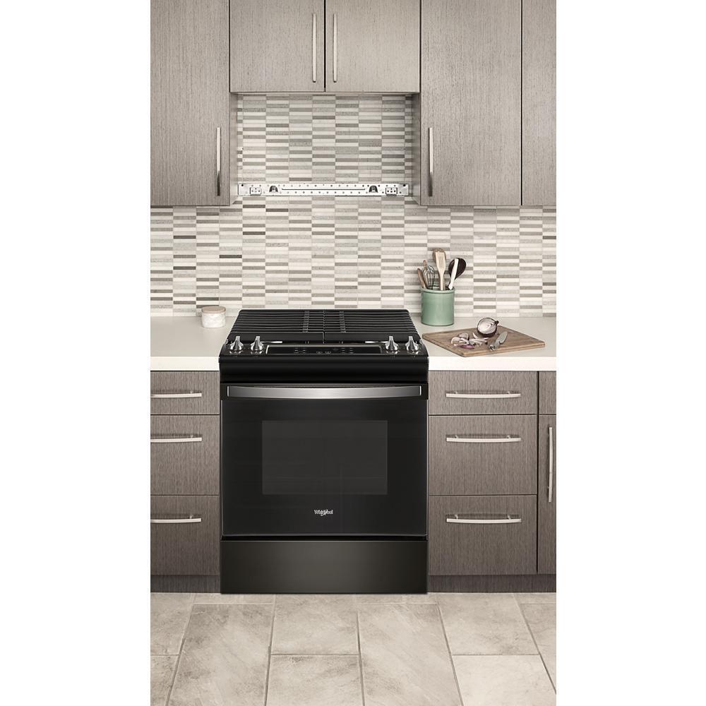 WHIRLPOOL WEG515S0LV 5.0 Cu. Ft. Whirlpool Gas Range With Frozen Bake Technology
