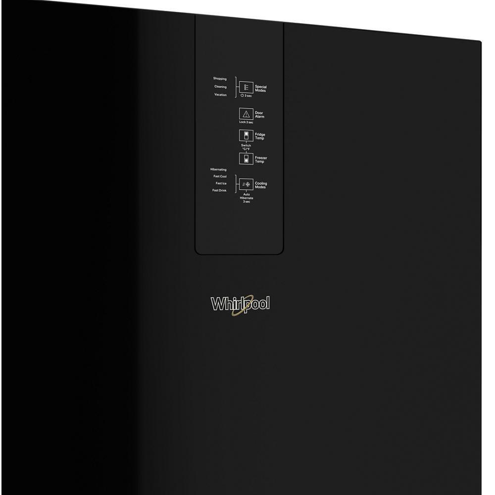 WHIRLPOOL WRB533CZJB Whirlpool 24-inch Wide Bottom-freezer Refrigerator - 12.7 Cu. Ft.