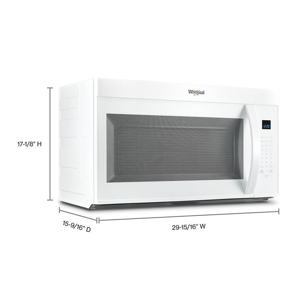 WHIRLPOOL WMMS3330RW 30 W 1.9 Cu. Ft Over the Range Microwave With Sensor Cooking