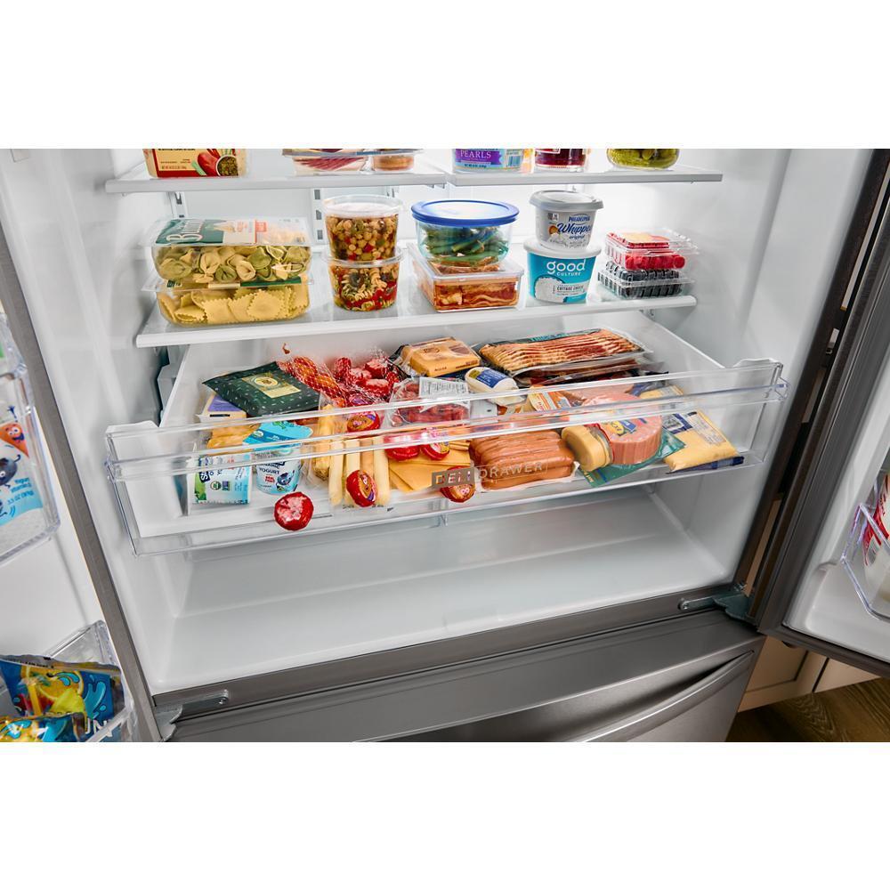 WHIRLPOOL WRFF3436RB Whirlpool 36-inch Wide French Door Bottom Mount Refrigerator