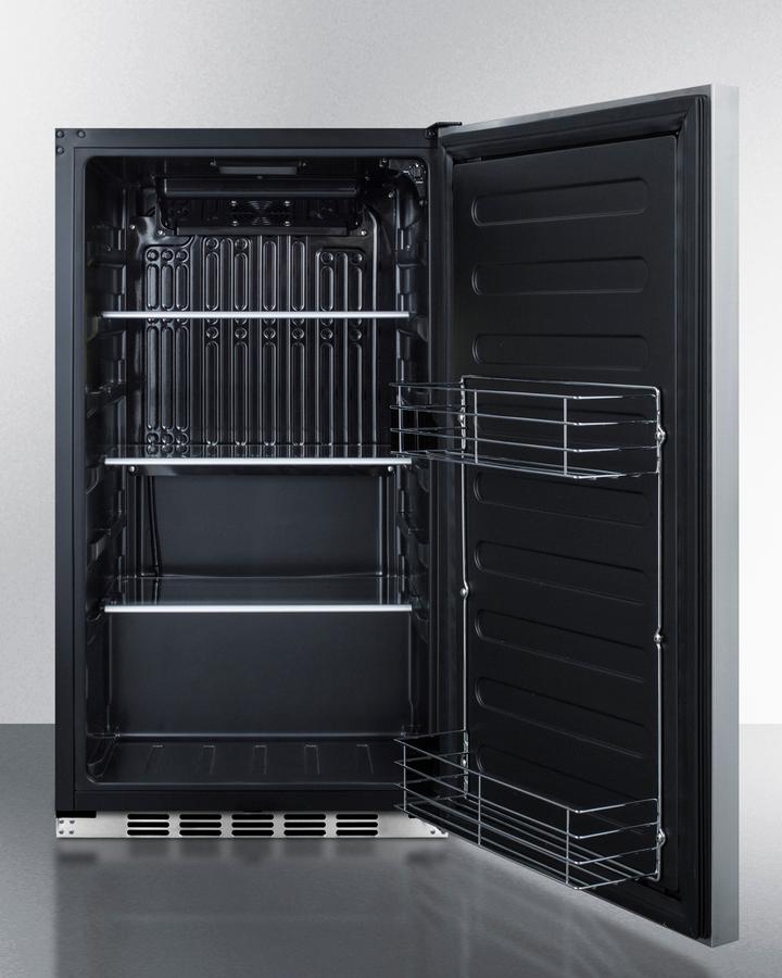 SUMMIT FF195CSSIF Summit Shallow Depth Built-in All-refrigerator