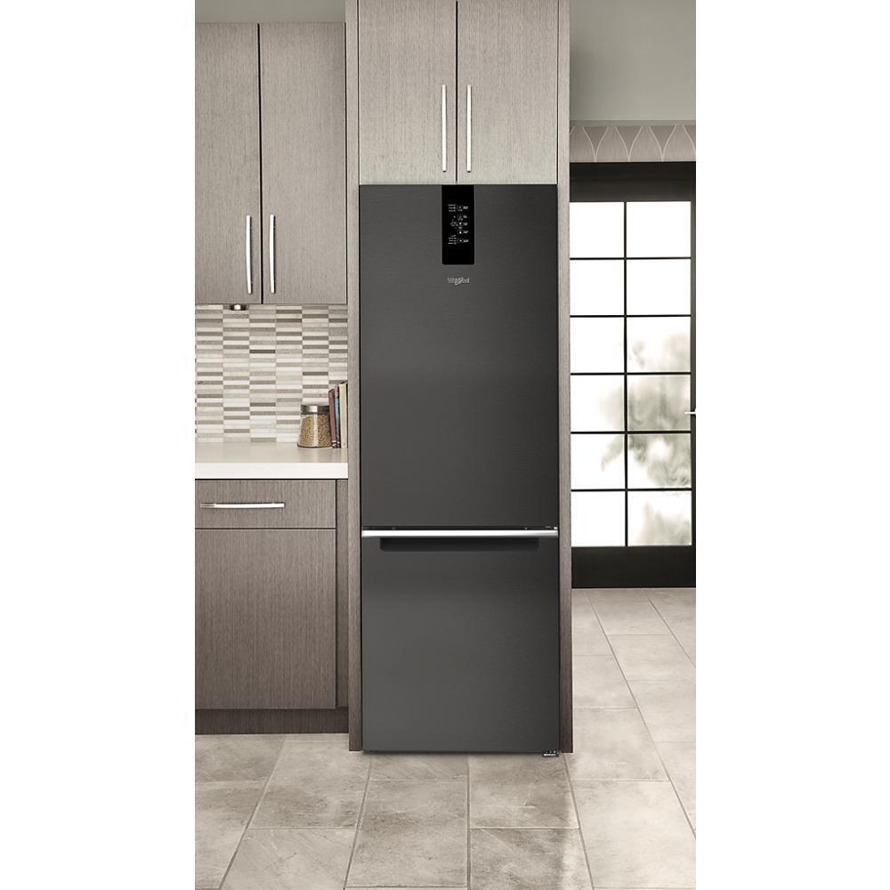 WHIRLPOOL WRB543CMJV Whirlpool 24-inch Wide Bottom-freezer Refrigerator - 12.7 Cu. Ft.