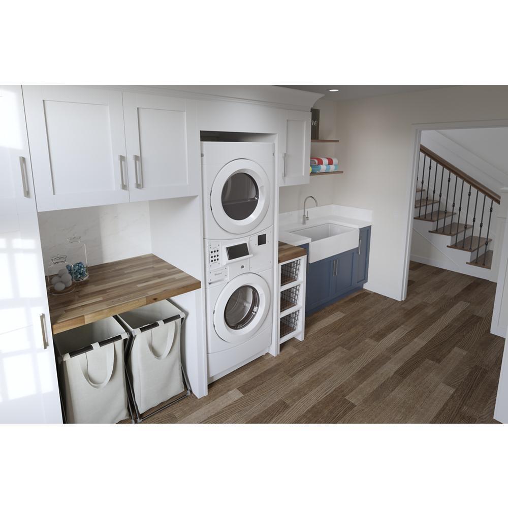 WHIRLPOOL CET9100GQ Whirlpool Commercial Electric Stack Washer/dryer, Non-vend and C...