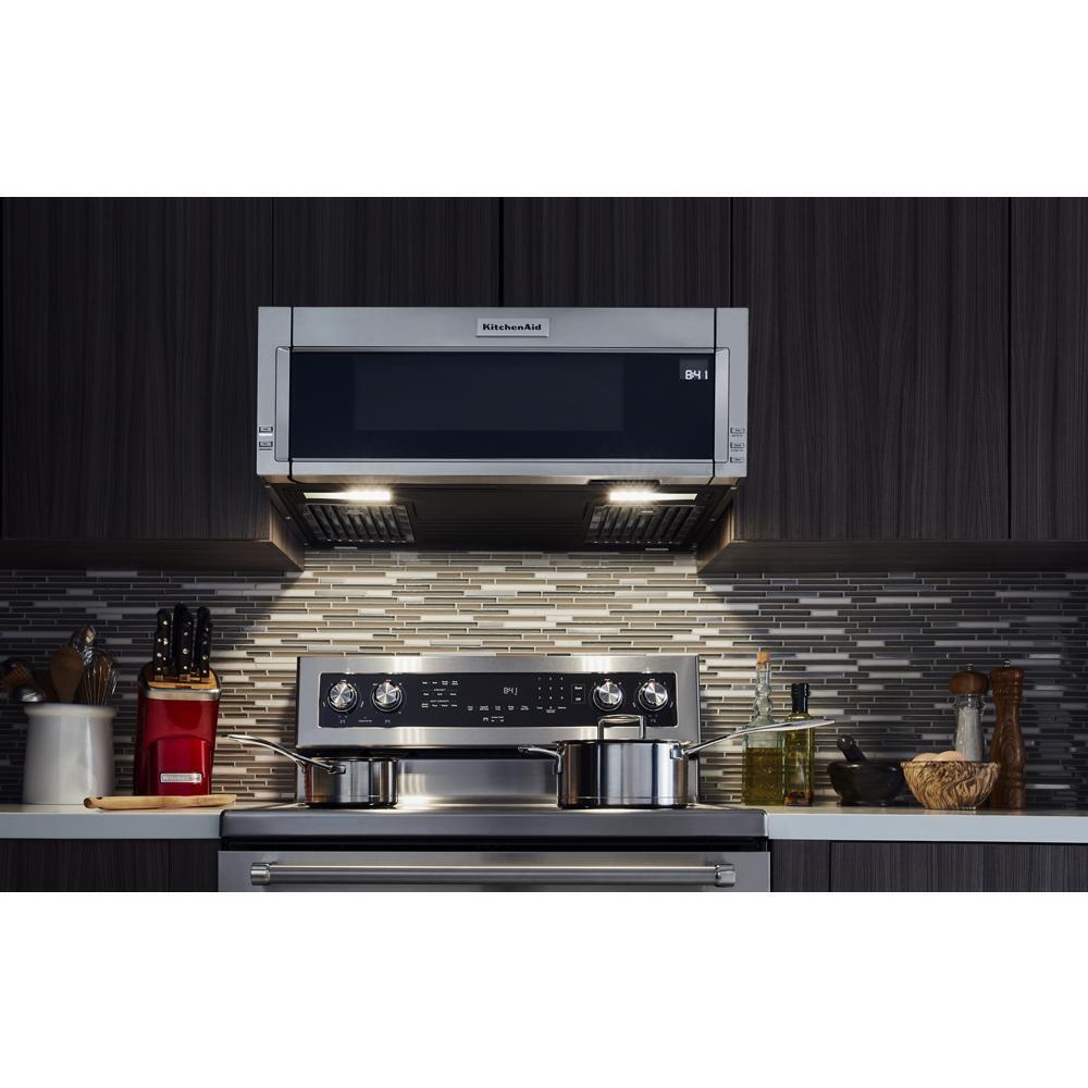 KITCHENAID KMLS311HSS 1000-watt Low Profile Microwave Hood Combination - Stainless Steel